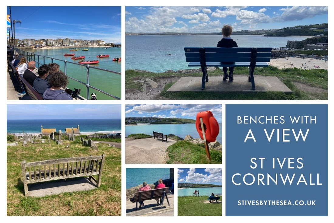 Benches With A View In St Ives Cornwall