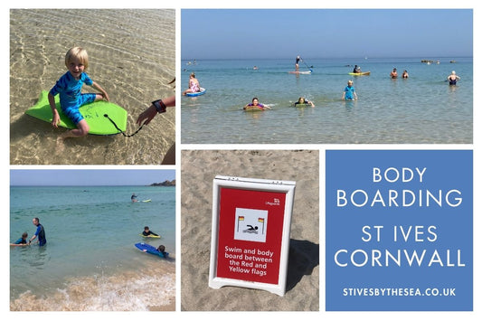 Body Boarding St Ives Cornwall