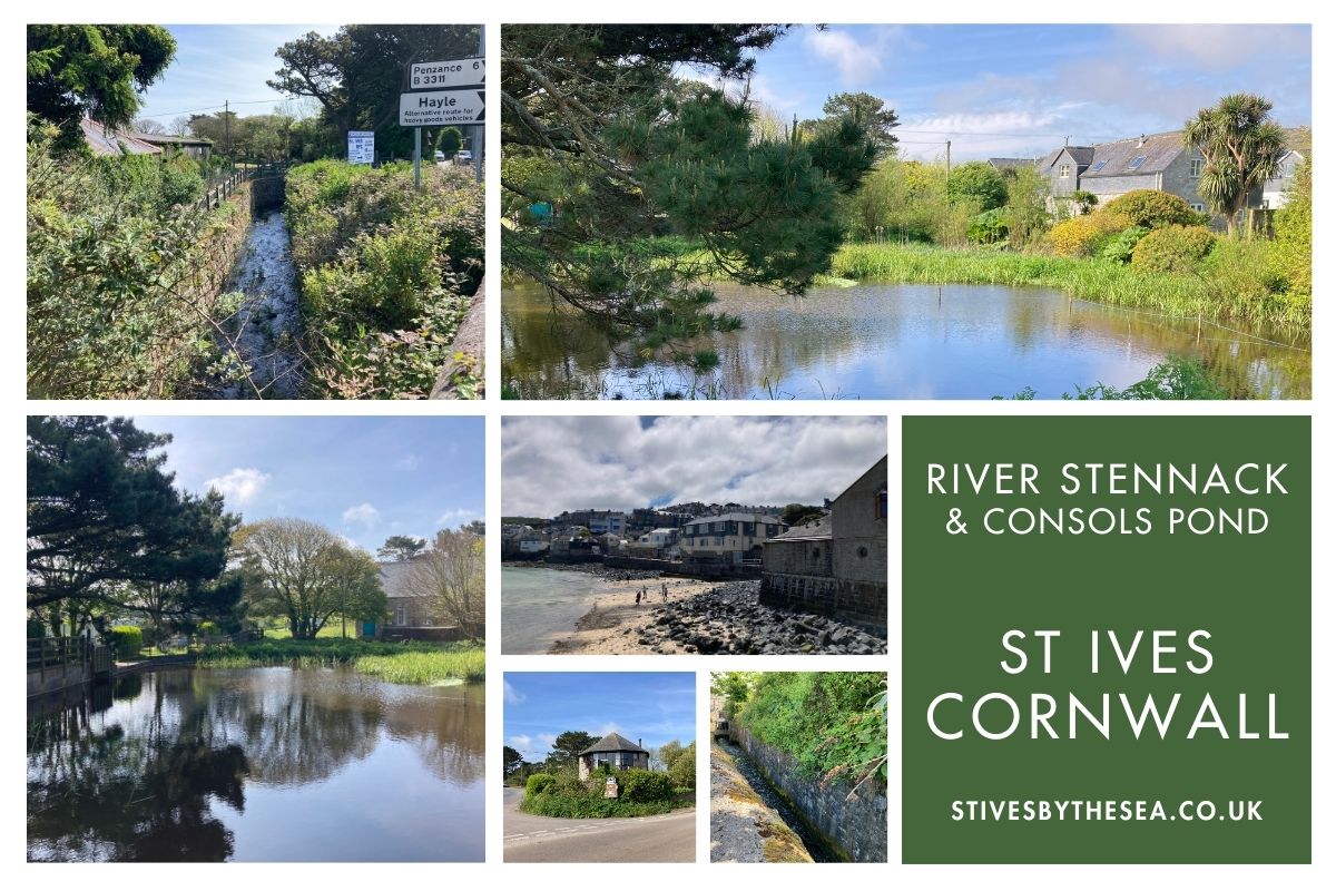 The River Stennack and Consols Pond – St Ives By The Sea