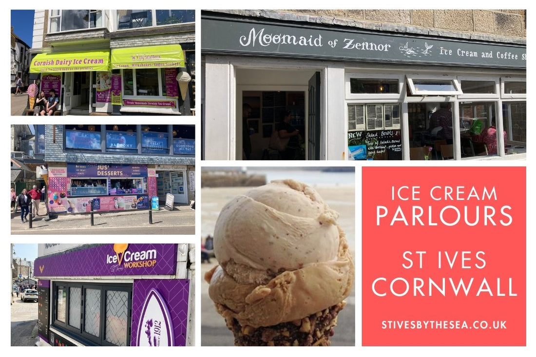 ice cream parlours st ives cornwall