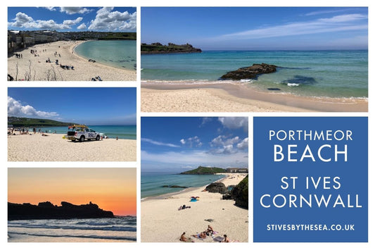 Porthmeor Beach St Ives Cornwall