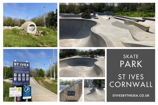 St Ives Skate Park Cornwall