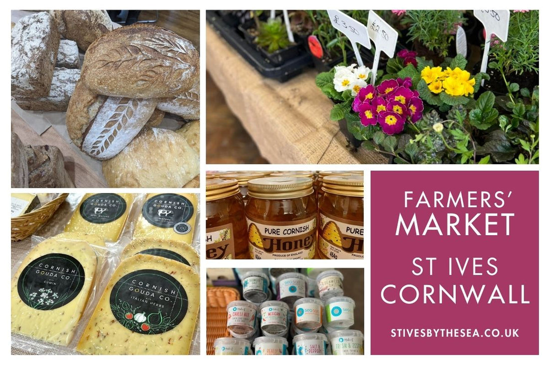 St Ives Farmers' Market Cornwall